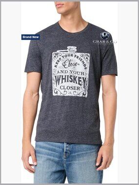 Classic Fit Cotton Jersey T-Shirt with Graphic Print, Short Sleeve Crewneck